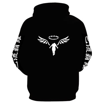 Anime Tokyo Revengers Walhalla Sudadera 3D Impreso Cosplay Disfraz Halloween Carnaval hombre diario Traje